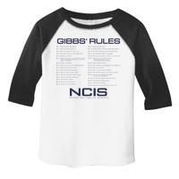Nc.Is Gibbs Rules Toddler Fine Jersey T-Shirt