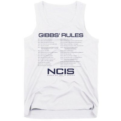 Nc.Is Gibbs Rules Tank Top