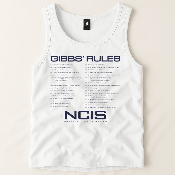 Nc.Is Gibbs Rules Tank Top