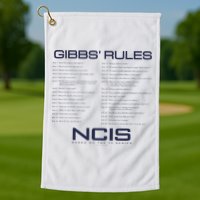 Nc.Is Gibbs Rules Golf Towel