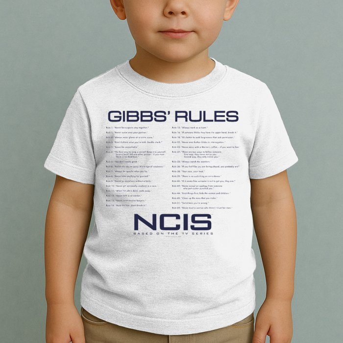 Nc.Is Gibbs Rules Toddler T-Shirt