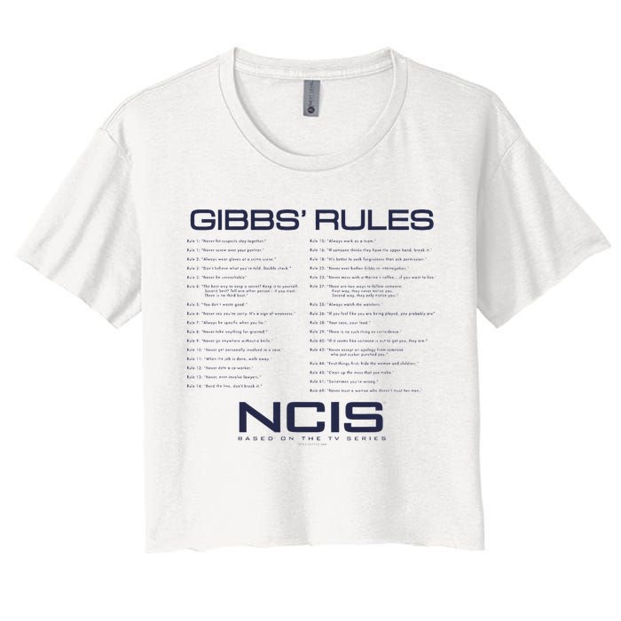 Nc.Is Gibbs Rules Crop Top