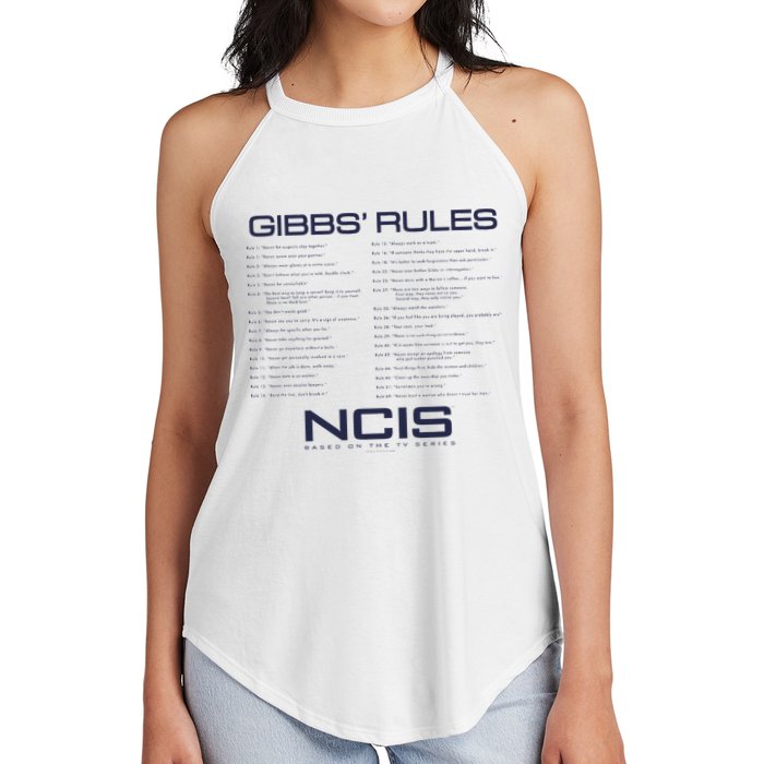 Nc.Is Gibbs Rules Women's Perfect Tri Rocker Tank