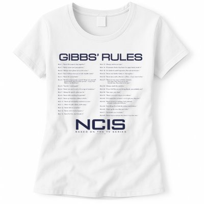 Nc.Is Gibbs Rules Womens T-Shirt
