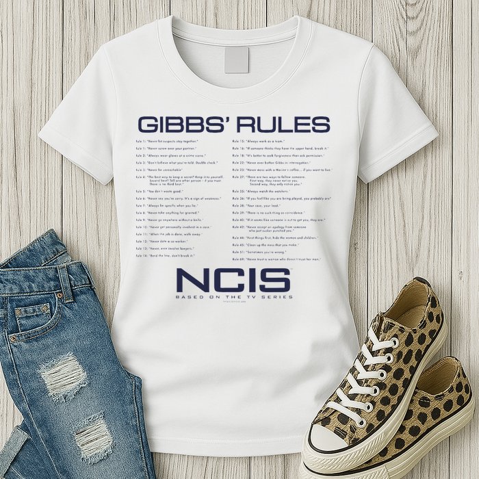 Nc.Is Gibbs Rules Womens T-Shirt