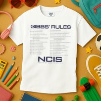 Nc.Is Gibbs Rules Kids T-Shirt