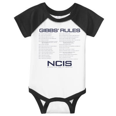 Nc.Is Gibbs Rules Infant Baby Jersey Bodysuit