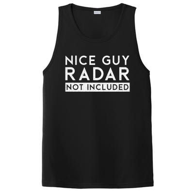 Nice Guy Radar Not Included Funny Single Dating Bachelorette Gift PosiCharge Competitor Tank