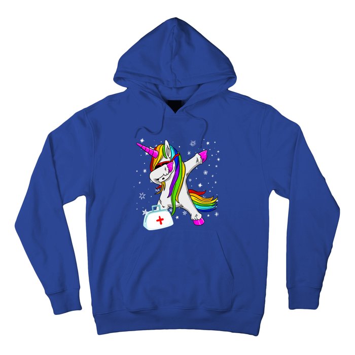 Nursicorn Graduation Rn Lpn Cna Healthcare Dabbing Unicorn Gift Hoodie