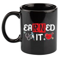 Nursing Graduation RN Gift 11oz C Handle Ceramic Mug