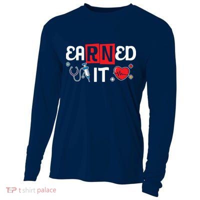 Nursing Graduation RN Gift Cooling Performance Long Sleeve Crew