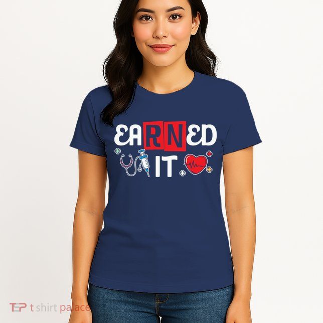 Nursing Graduation RN Gift Womens T-Shirt