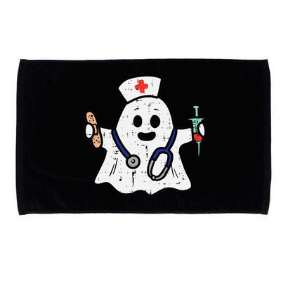 Nurse Ghost Scrub Halloween Costume For Nurses  RN Microfiber Hand Towel