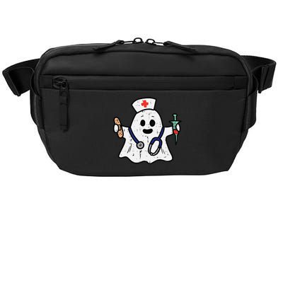 Nurse Ghost Scrub Halloween Costume For Nurses  RN Crossbody Pack