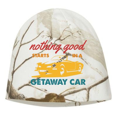 Nothing Good Starts In A Getaway Car Kati - Camo Knit Beanie