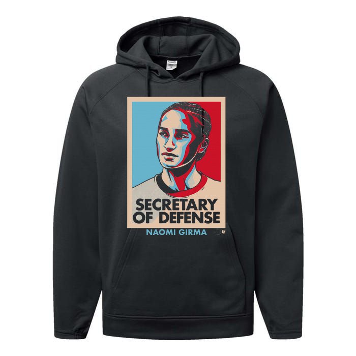 Naomi Girma Secretary Of Defense Usa Soccer Performance Fleece Hoodie