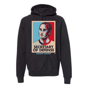 Naomi Girma Secretary Of Defense Usa Soccer Premium Hoodie