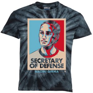 Naomi Girma Secretary Of Defense Usa Soccer Kids Tie-Dye T-Shirt