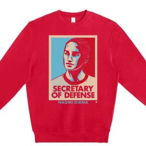 Naomi Girma Secretary Of Defense Usa Soccer Premium Crewneck Sweatshirt