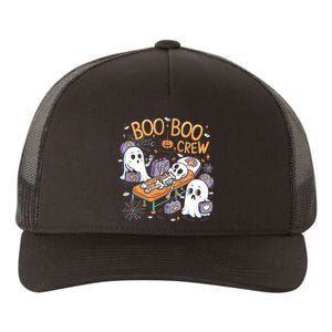 Nurse Ghost Skeleton Funny Boo Crew Halloween Yupoong Adult 5-Panel Trucker Hat