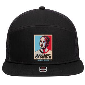 Naomi Girma Secretary Of Defense Usa Soccer 7 Panel Mesh Trucker Snapback Hat