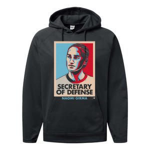 Naomi Girma Secretary Of Defense Usa Soccer Performance Fleece Hoodie