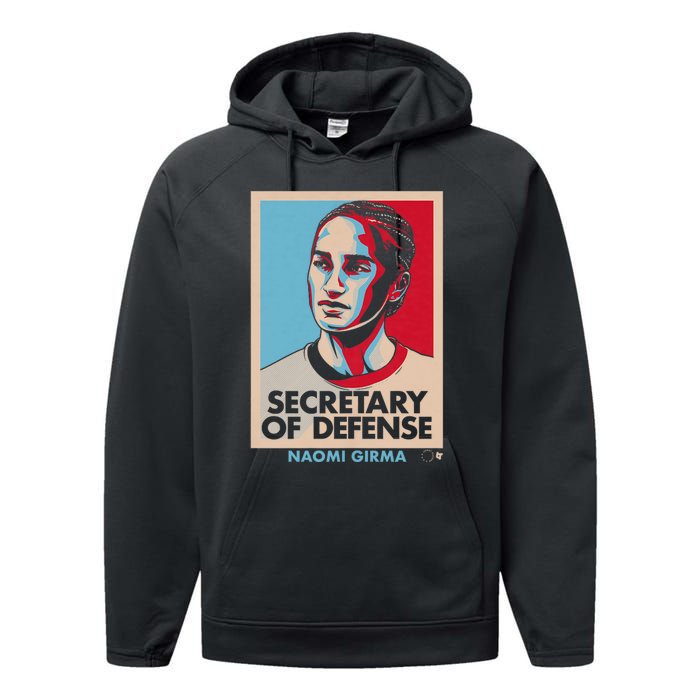 Naomi Girma Secretary Of Defense Usa Soccer Performance Fleece Hoodie