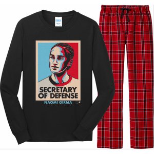 Naomi Girma Secretary Of Defense Usa Soccer Long Sleeve Pajama Set