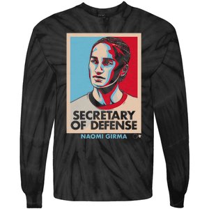 Naomi Girma Secretary Of Defense Usa Soccer Tie-Dye Long Sleeve Shirt