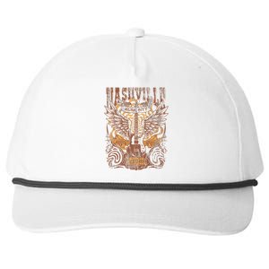 Nashville Guitarist Souvenir Music City Melodies Snapback Five-Panel Rope Hat