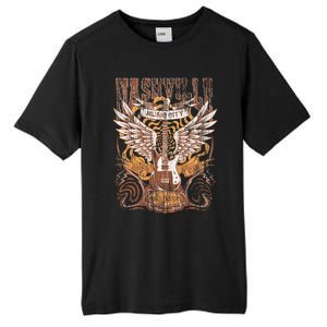 Nashville Guitarist Souvenir Music City Melodies Tall Fusion ChromaSoft Performance T-Shirt