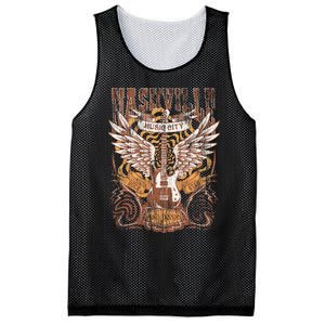 Nashville Guitarist Souvenir Music City Melodies Mesh Reversible Basketball Jersey Tank