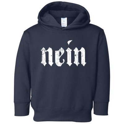 Nein German Saying No Funny Germany Deutschland Vintage Toddler Hoodie