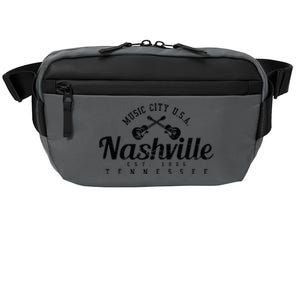 Nashville Guitar Tennessee Country Music City Gift Souvenir Crossbody Pack