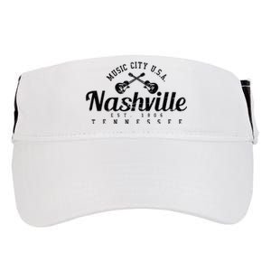 Nashville Guitar Tennessee Country Music City Gift Souvenir Adult Drive Performance Visor