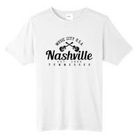 Nashville Guitar Tennessee Country Music City Gift Souvenir Tall Fusion ChromaSoft Performance T-Shirt