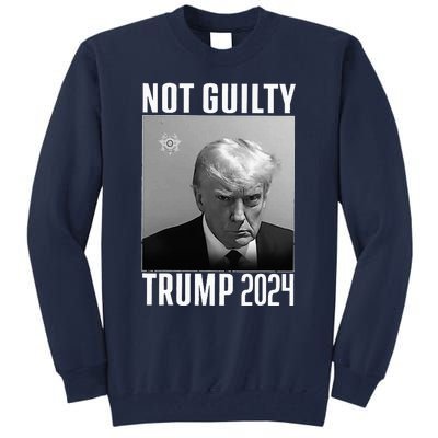 Not Guilty Trump 2024 Tall Sweatshirt