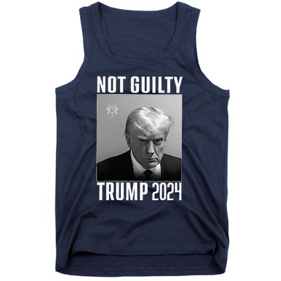 Not Guilty Trump 2024 Tank Top