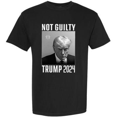 Not Guilty Trump 2024 Garment-Dyed Heavyweight T-Shirt