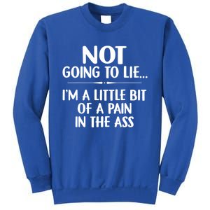 Not Going To Lie IM A Little Bit Of A Pain In The Ass Funny Sweatshirt