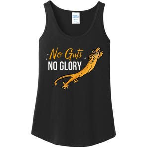 No Guts Then No Glories Gift For Crested Gecko Lover Ladies Essential Tank