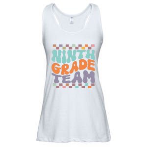 Ninth Grade Team Teacher Student Back To School 9th Grade Gift Ladies Essential Flowy Tank