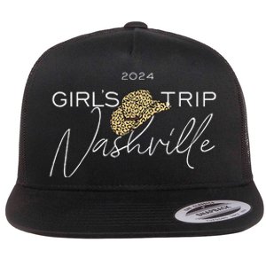 Nashville Girl Trip 2024 Nash Weekend Boots Booze Besties Flat Bill Trucker Hat