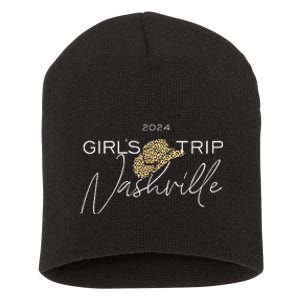 Nashville Girl Trip 2024 Nash Weekend Boots Booze Besties Short Acrylic Beanie