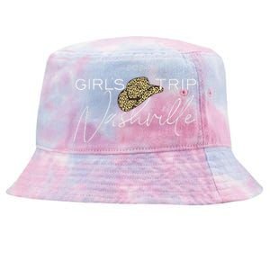 Nashville Girl Trip 2024 Nash Weekend Boots Booze Besties Tie-Dyed Bucket Hat