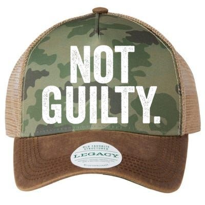 Not Guilty Trump Not Guilty Legacy Tie Dye Trucker Hat