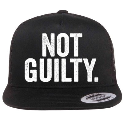 Not Guilty Trump Not Guilty Flatbill Hat
