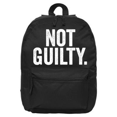 Not Guilty Trump Not Guilty 16 in Basic Backpack
