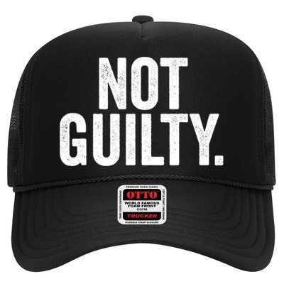 Not Guilty Trump Not Guilty Trucker Hat