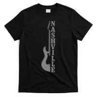 Nashville Guitar Tennessee Vintage Country Music City T-Shirt